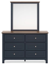Load image into Gallery viewer, Landocken - Dresser and Mirror - Brown / Blue
