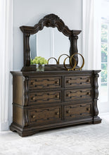 Load image into Gallery viewer, Maylee - Dresser And Mirror - Dark Brown
