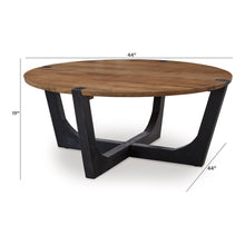 Load image into Gallery viewer, Hanneforth - Round Cocktail Table - Brown
