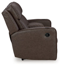 Load image into Gallery viewer, Lavenhorne - Dbl Rec Loveseat W/Console - Granite

