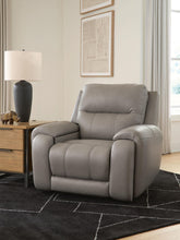 Load image into Gallery viewer, Real Moments - Power Recliner With Audio Seating - Ash
