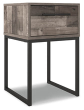Load image into Gallery viewer, Neilsville - One Drawer Night Stand - Black / Gray
