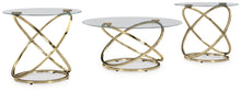 Load image into Gallery viewer, Crimonti - Occasional Table Set (Set of 3) - Champagne
