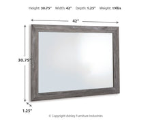 Load image into Gallery viewer, Bronyan - Bedroom Mirror - Dark Gray
