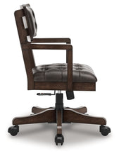 Load image into Gallery viewer, Breckington - Home Office Desk Chair - Dark Brown
