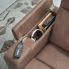 Load image into Gallery viewer, Lorrenton - Glider Power Recliner With Audio System - Caramel
