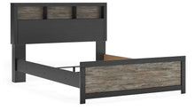 Load image into Gallery viewer, Broachmyn - Lighted Bookcase Panel Bed
