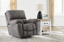 Load image into Gallery viewer, Bakerstein - Power Rocker Recliner With Adjustable Headrest - Galaxy
