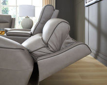 Load image into Gallery viewer, 5Z-Comfort - Relaxation - Power Reclining Loveseat with Console / Adj Headrest
