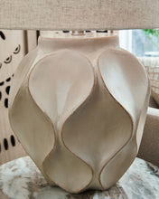 Load image into Gallery viewer, Edselham - Paper Table Lamp - Distressed Cream
