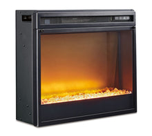 Load image into Gallery viewer, Entertainment Accessories - Fireplace Insert Glass/Stone - Black
