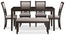 Load image into Gallery viewer, Langwest - Dining Room Table Set (Set of 6) - Brown

