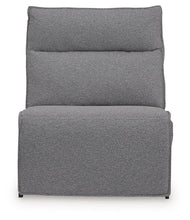 Load image into Gallery viewer, Modmax II - 8-Piece Power Reclining Sectional With LAF Press Back Power Chaise And Console - Salt And Pepper
