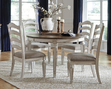 Load image into Gallery viewer, Realyn - Dining UPH Side Chair (Set of 2) - Ladderback - Chipped White
