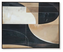Load image into Gallery viewer, Ewanford - Wall Art - Black / Brown / Tan
