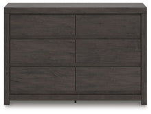 Load image into Gallery viewer, Fraluna - Six Drawer Dresser - Charcoal
