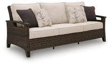 Load image into Gallery viewer, Monterey Point - Sofa With Cushion - Dark Brown
