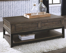 Load image into Gallery viewer, Johurst - LIFT TOP COCKTAIL TABLE - Grayish Brown
