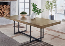 Load image into Gallery viewer, Tomtyn - Rectangular Dining Room Extension Table - Light Brown
