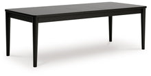 Load image into Gallery viewer, Portdown - Rectangular Dining Room Extension Table - Black
