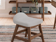 Load image into Gallery viewer, Lyncott - Home Office Desk Chair - Light Gray / Brown
