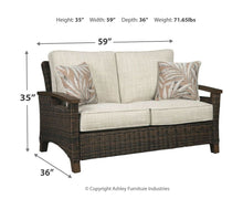 Load image into Gallery viewer, Paradise Trail - 3 Pc. - Lounge Set - Medium Brown
