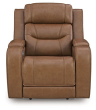 Load image into Gallery viewer, Knightington - 3 Pc. - Power Reclining Sofa, Loveseat And Recliner - Caramel
