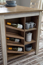 Load image into Gallery viewer, Skempton - Rectangular Counter Table With Storage - White
