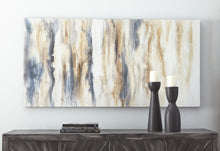 Load image into Gallery viewer, Joely - Wall Art - Blue / Tan
