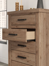 Load image into Gallery viewer, Oliandon - Five Drawer Chest - Light Brown

