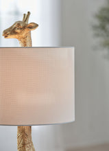 Load image into Gallery viewer, Ferrison - Poly Table Lamp - Gold Finish
