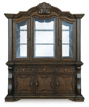 Load image into Gallery viewer, Maylee - Dining Buffet And Hutch - Dark Brown
