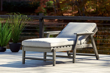 Load image into Gallery viewer, Visola - Chaise Lounge with Cushion - Gray
