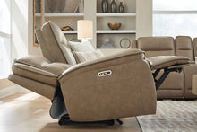 Load image into Gallery viewer, Glencroft - Power Reclining Sofa With Adjustable Headrest - Sahara
