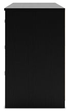 Load image into Gallery viewer, Finch - Six Drawer Dresser - Black
