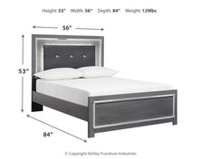 Load image into Gallery viewer, Lodanna - Panel Bed
