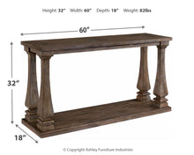 Load image into Gallery viewer, Johnelle - Sofa Table - Gray
