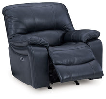 Load image into Gallery viewer, Leesworth - 3 Pc. - Power Reclining Sofa, Power Reclining Loveseat, Power Rocker Recliner - Ocean
