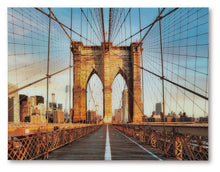Load image into Gallery viewer, Shayward - Wall Art - Blue / Amber
