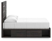 Load image into Gallery viewer, Hollivern - Panel Bed With Storage
