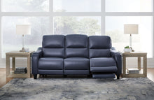 Load image into Gallery viewer, Mercomatic - Power Reclining Sofa With Adj Headrest
