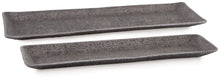 Load image into Gallery viewer, Garekton - Tray Set (Set of 2) - Pewter Finish
