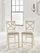 Load image into Gallery viewer, Robbinsdale - Upholstered Barstool (Set of 2) - Antique White
