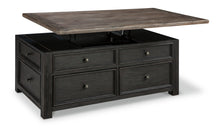 Load image into Gallery viewer, Tyler Creek - Lift Top Cocktail Table - Grayish Brown / Black
