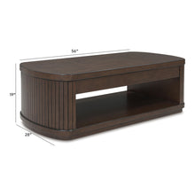 Load image into Gallery viewer, Korestone - Lift Top Cocktail Table - Dark Brown
