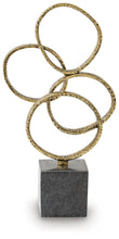 Load image into Gallery viewer, Wellcott - Sculpture - Gold Finish / Black
