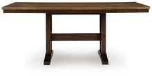 Load image into Gallery viewer, Rylandeen - Rectangular Dining Room Counter Height Extension Table - Light Brown / Dark Brown
