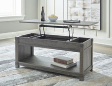 Load image into Gallery viewer, Freedan - Rect Lift Top Cocktail Table - Grayish Brown
