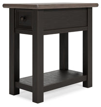 Load image into Gallery viewer, Tyler Creek - Chair Side End Table - Black / Gray
