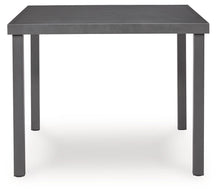 Load image into Gallery viewer, Rocky Creek - Square Dining Table With Umbrella Option - Gray
